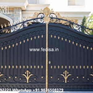Laser Cutting Design Gate, Lohe Ka Gate Ka Colour Stainless Steel Main Gates