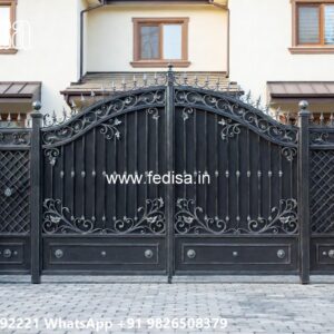 Front Steel Gate Design, Modern Front Gate Design 2026 Stainless Steel Main Gates
