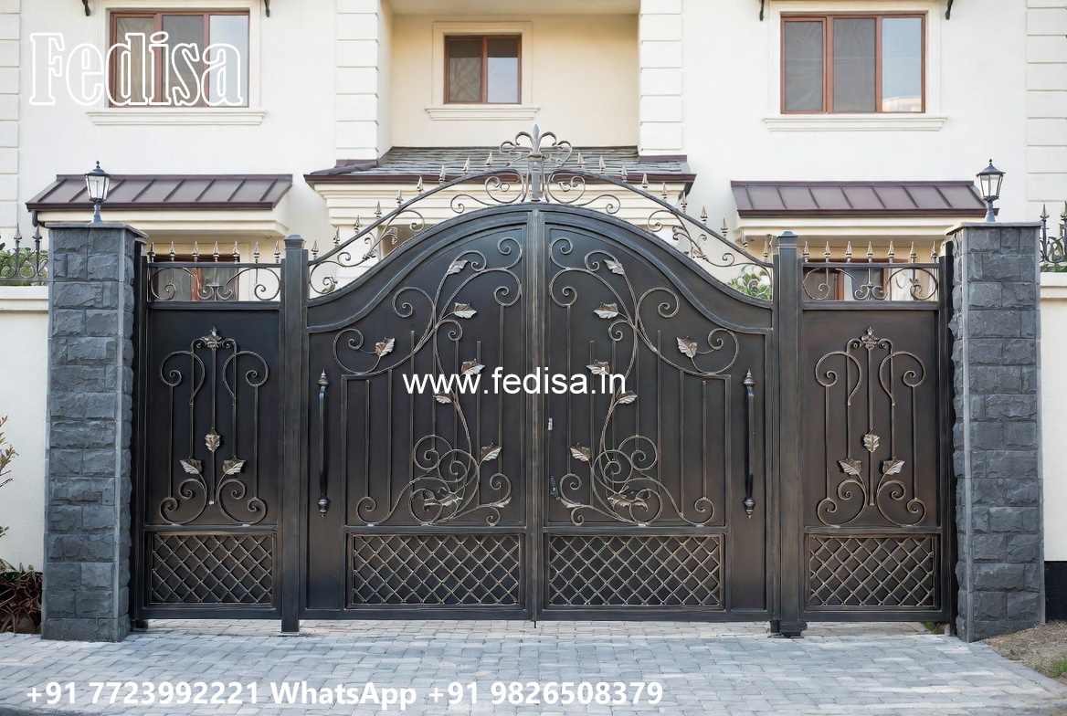 Swing Gate Design, Steel Gate Sheet Design Stainless Steel Main Gates