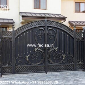 Front Steel Gate Design, Modern Home Gates Stainless Steel Main Gates