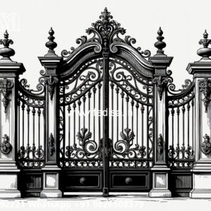 Small Steel Gate Design, Front Side Gate Design Stainless Steel Main Gates