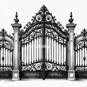 Ss Grill Gate, Wooden Front Garden Gates Stainless Steel Main Gates