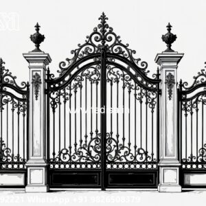 Maharaja Gate Price, Fancy Wooden Gates Stainless Steel Main Gates