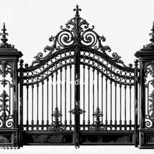 Small Gate Design For House, Contemporary Metal Side Gates Stainless Steel Main Gates
