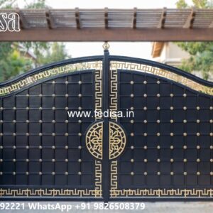 Door Design Main Gate, Main Gate With Mini Gate Stainless Steel Main Gates