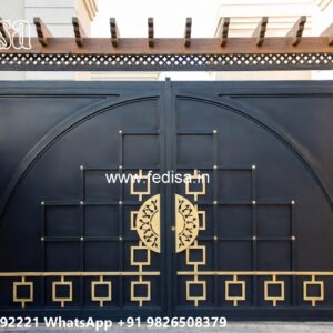 Small Steel Gate Design, Front Compound Gate Design Stainless Steel Main Gates