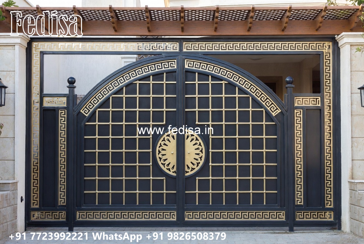 Swing Gate Design, 3D Gate Design For Home Stainless Steel Main Gates