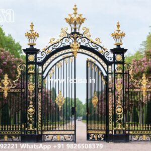 Ss Grill Gate, Main Gate Folding Design Stainless Steel Main Gates