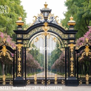 Small Steel Gate Design, Wooden Front Gate Design Stainless Steel Main Gates