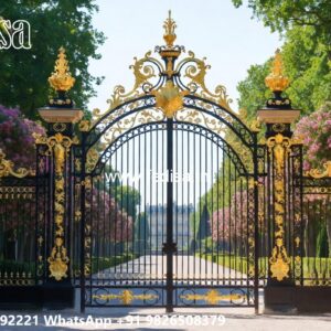 Maharaja Gate Price, Ss Gate Simple Design Stainless Steel Main Gates