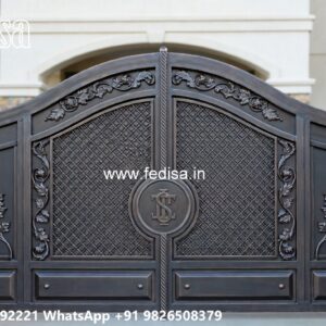 Laser Cutting Design Gate, 14 Feet Gate Design Stainless Steel Main Gates