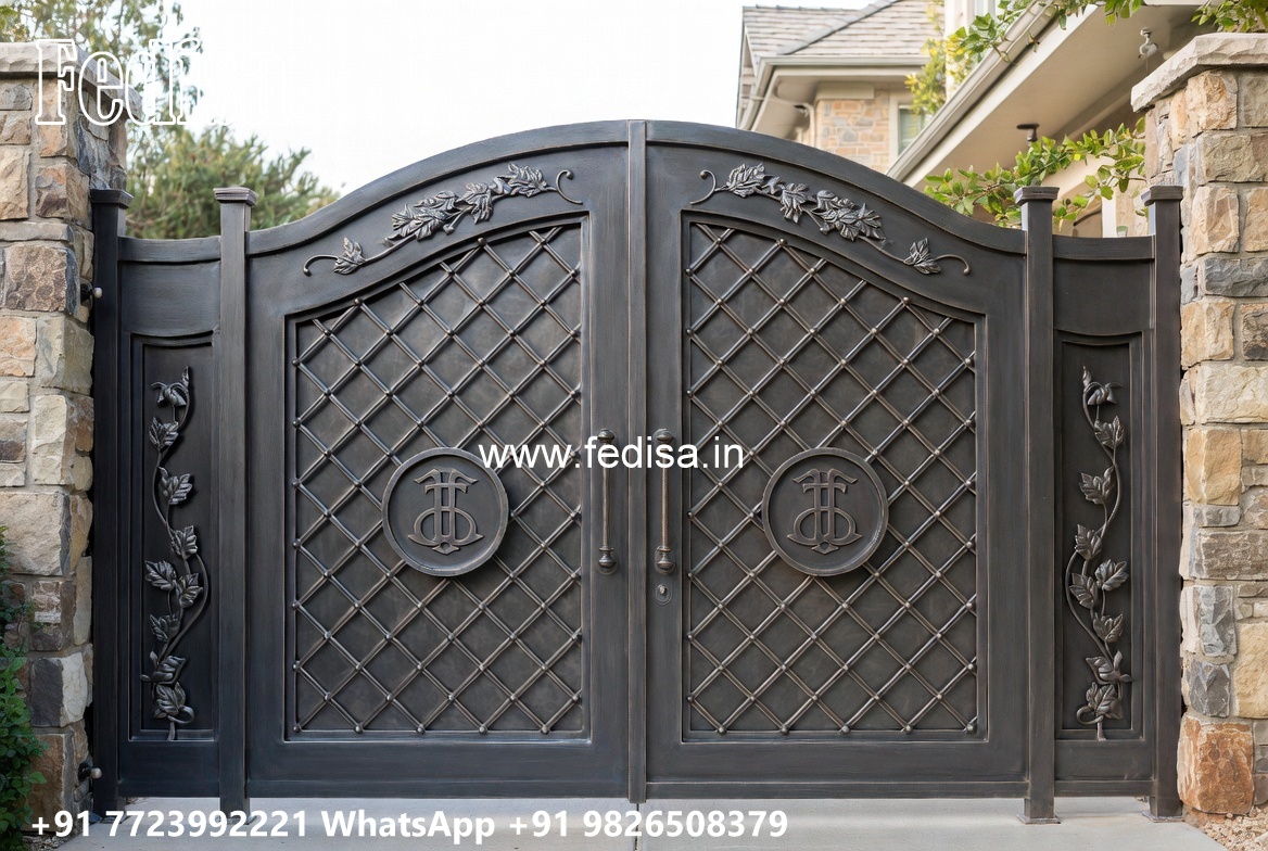 Front Steel Gate Design, Gate Design New Iron Stainless Steel Main Gates