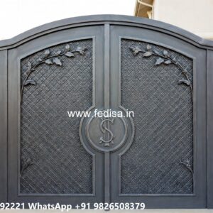Small Gate Design For House, Big Gate With Small Gate Stainless Steel Main Gates