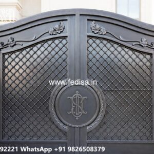 Laser Cutting Design Gate, Box Pipe Gate Design Stainless Steel Main Gates