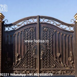 Front Steel Gate Design, Lightweight Steel Gate Design Stainless Steel Main Gates