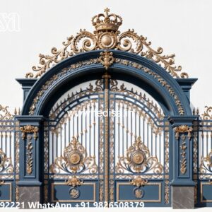 Maharaja Gate Price, Compound Wall With Grill Design Stainless Steel Main Gates