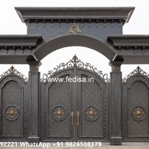 Maharaja Gate Price, Wall With Gate Design Stainless Steel Main Gates