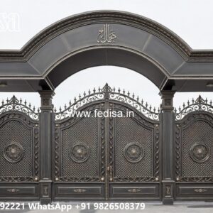 Sliding Gate Design Latest, Main Gate Round Design Stainless Steel Main Gates