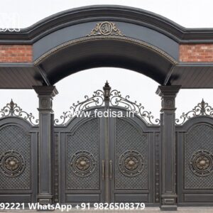 Laser Cutting Design Gate, Steel Gate Design 6 Feet Stainless Steel Main Gates