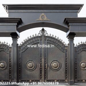 Laser Cutting Design Gate, Metal Front Gate Design Stainless Steel Main Gates