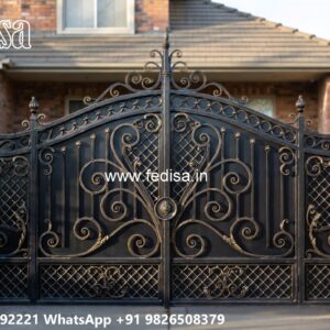 Swing Gate Design, Home Main Gate Grill Design Stainless Steel Main Gates