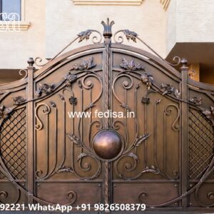 11 Feet Gate Design, Simple Main Gate Design Stainless Steel Main Gates