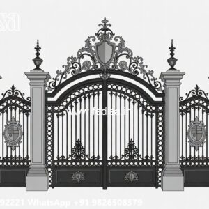 12 Feet Gate Design, Iron Main Gate Design Stainless Steel Main Gates