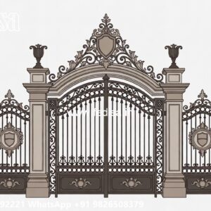 Maharaja Gate Ka Design, Main Gate Design 2026 Stainless Steel Main Gates