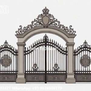 Hpl Sheet Gate Design, Metal Gate Design Stainless Steel Main Gates