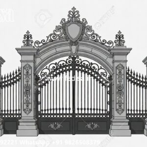 Latest Main Gate Design 2025, Modern Gate Design 2026 Stainless Steel Main Gates