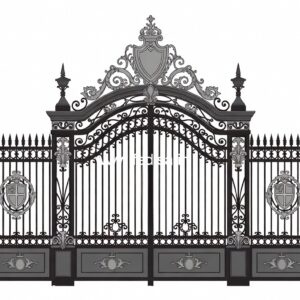 Concrete Gate Design, Industrial Gate Design Stainless Steel Main Gates