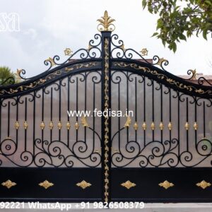 Hpl Sheet Gate Design, Compound Wall Gate Stainless Steel Main Gates