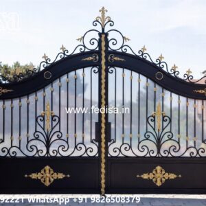 21 Feet Gate Design, Bungalow Gate Design Stainless Steel Main Gates