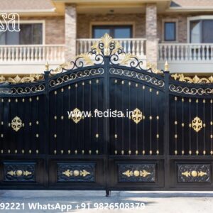 Hpl Sheet Gate Design, Laser Cutting Gate Stainless Steel Main Gates