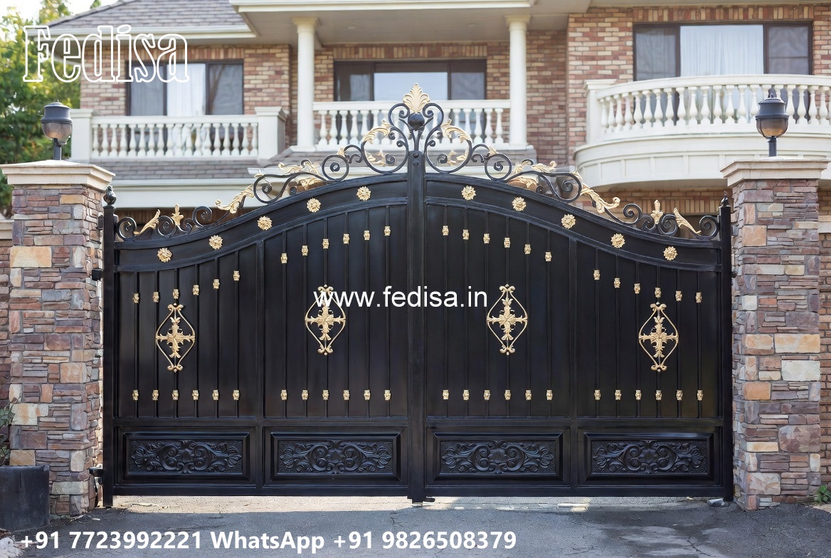Concrete Gate Design, Iron Pipe Gate Design Catalogue Stainless Steel Main Gates