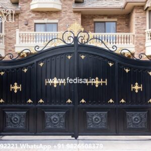 Concrete Gate Design, Parking Gate Design Stainless Steel Main Gates