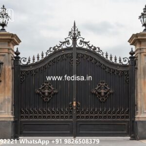 Maharaja Gate Ka Design, Steel Gate Design Double Door Stainless Steel Main Gates