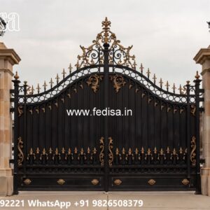 Simple House Gate Design, Modern Sliding Gate Design Stainless Steel Main Gates