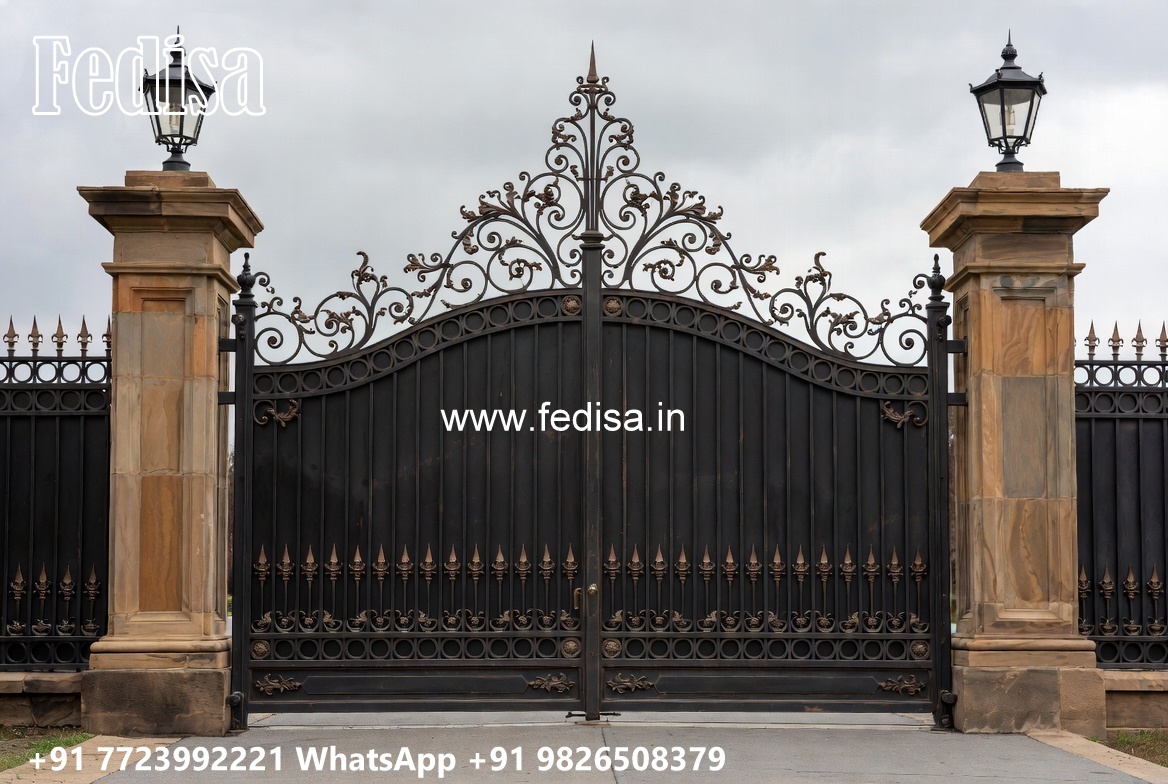Unique Gate Design, Main Gate Design Latest Stainless Steel Main Gates