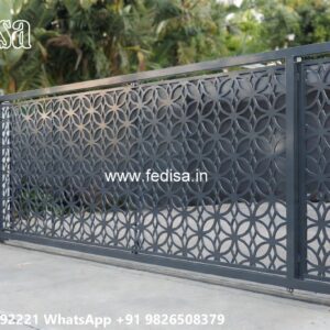 Metal Gate Designs For Homes, Boundary Wall Grill Stainless Steel Main Gates