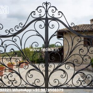 Simple House Gate Design, Compound Wall Gate Price Stainless Steel Main Gates