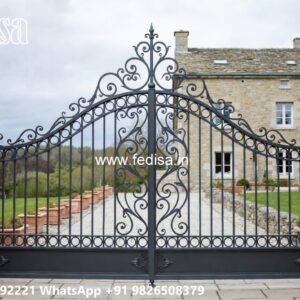 Hpl Sheet Gate Design, Single Steel Gate Design Stainless Steel Main Gates