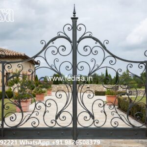 Unique Gate Design, Hpl Gate Design Stainless Steel Main Gates