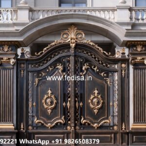 Maharaja Gate Ka Design, Gate Design Pipe Stainless Steel Main Gates