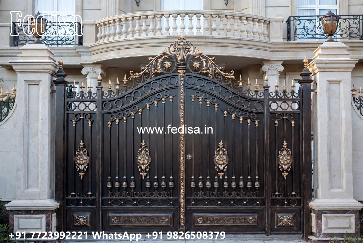 Concrete Gate Design, Pipe Ka Gate Stainless Steel Main Gates