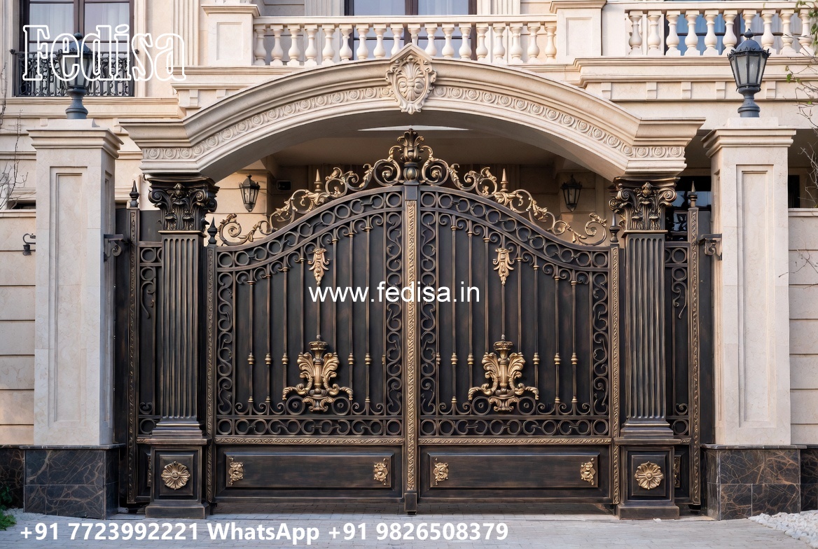 Concrete Gate Design, Steel Gate Design 2026 Stainless Steel Main Gates