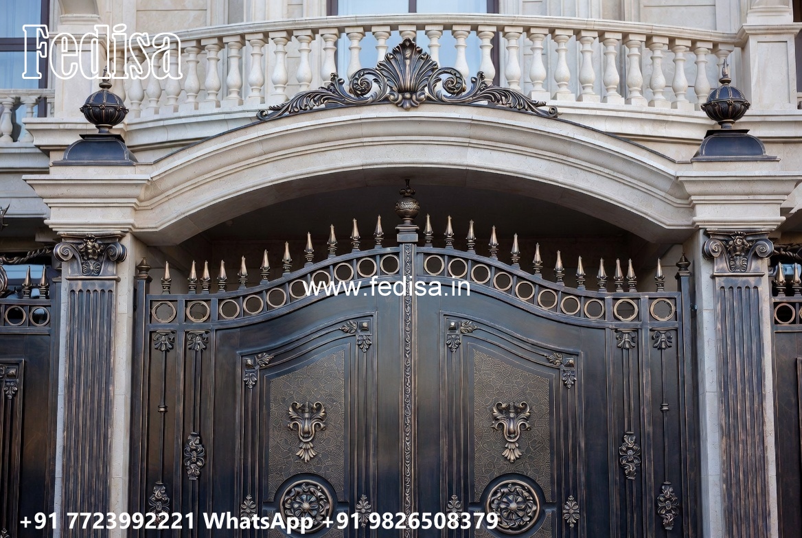 Unique Gate Design, 5 Feet Gate Design Stainless Steel Main Gates