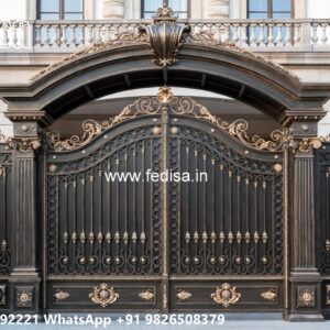 Unique Gate Design, Fundermax Gate Design Stainless Steel Main Gates