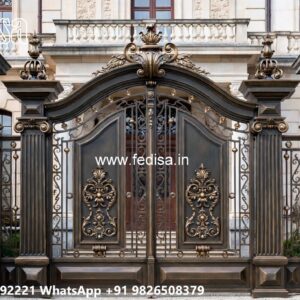 Hpl Sheet Gate Design, Wall And Gate Design Stainless Steel Main Gates