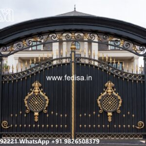 Unique Gate Design, Steel Get Dijain Stainless Steel Main Gates